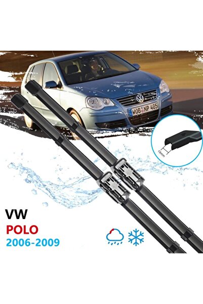 FESAN Volkswagen Polo Ön Cam Muz Silecek Takımı 2006--2009