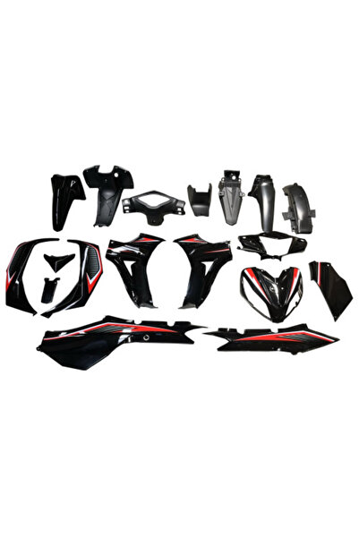 Genel Markalar Kuba Ege 100 CUB Kaporta Seti (Siyah)