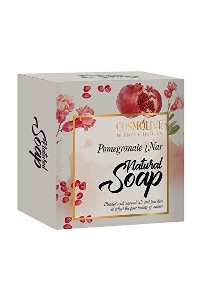 Cosmolive Natural Soap |   Pomegranate |   Facial Hair Skin Care |   Scented |   125g