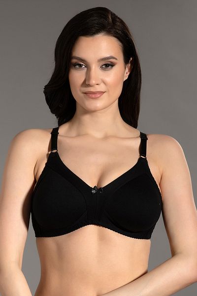 NEWBRA LINGERIE Χτενισμένο Βαμβακερό Minimizer Gathering Bra - Newbra1750