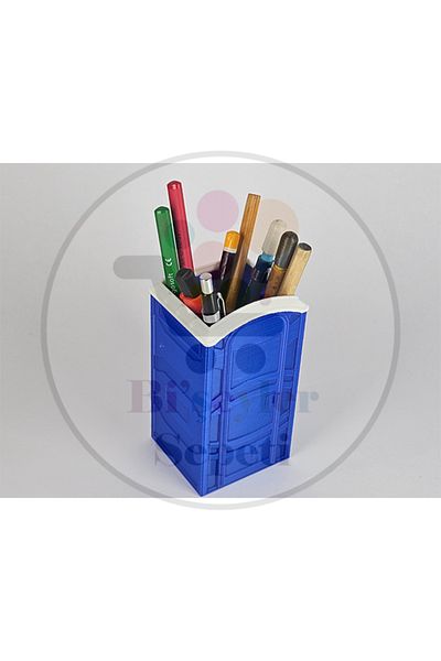 Bi'şeyler Sepeti Portable Toilet Cabin Pen Holder