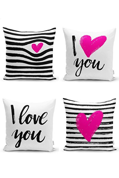 Nish & Royal 4-Piece Valentine's Day Concept Special Design Modern Combinatio...