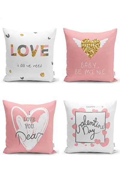Nish & Royal 4-Piece Valentine's Day Concept Special Design Modern Combinatio...