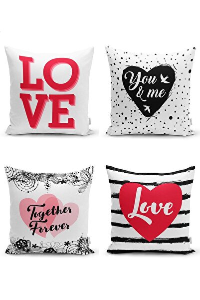 Nish & Royal 4-Piece Valentine's Day Concept Special Design Modern Combinatio...