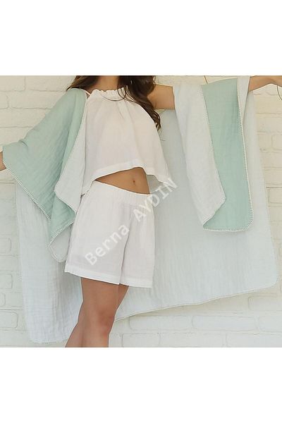 bernaaydın Muslin Poncho