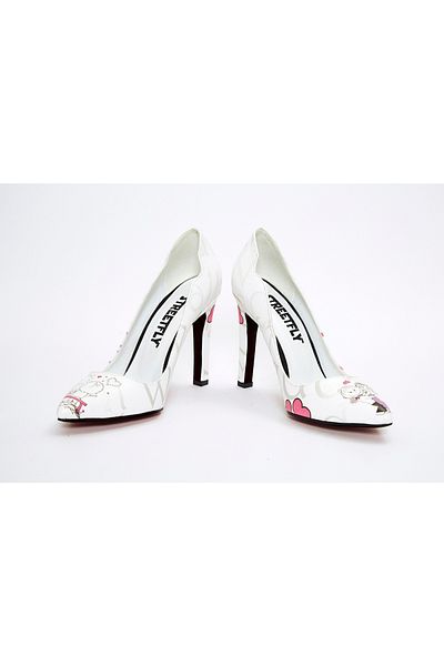 Streetfly Pantofi clasici cu toc de damă imprimați