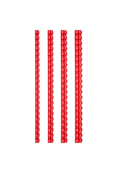 Bigpoint Plastic Spiral 38 mm Red Box of 50