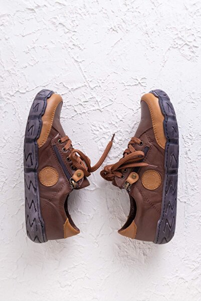 Getcho Serpa Tan Genuine Leather Women's Shoes