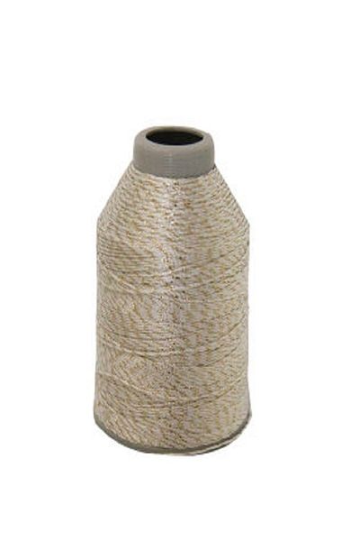 Kazanabil EMBROIDERY AND PULLEY YARN SILVERY CREAM 100GR