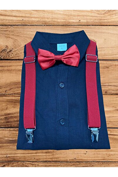 FATELLA Boy's 23 April 29 October Demonstration Long Sleeve School Shirt Slin...