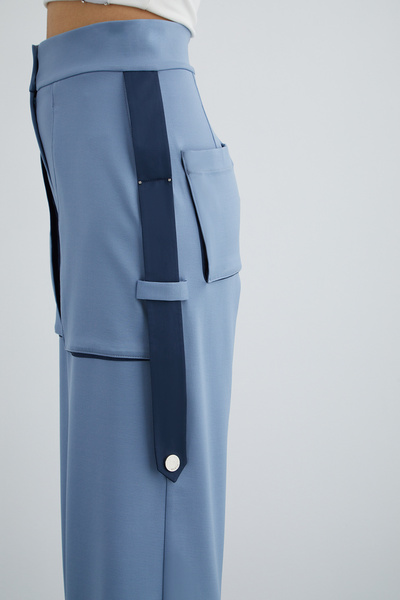 GIZIA SPORT Yanları Apolet Detaylı Geniş Cep Pantolon