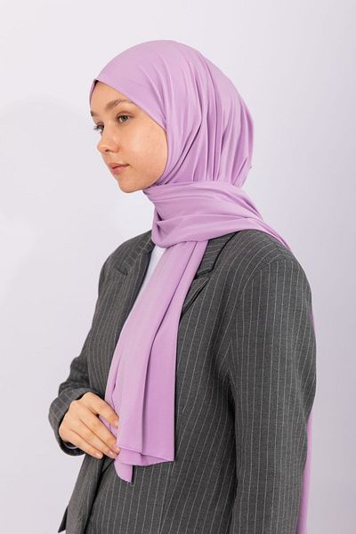 hijabchi Εισαγόμενο Premium Jersey - Λιλά