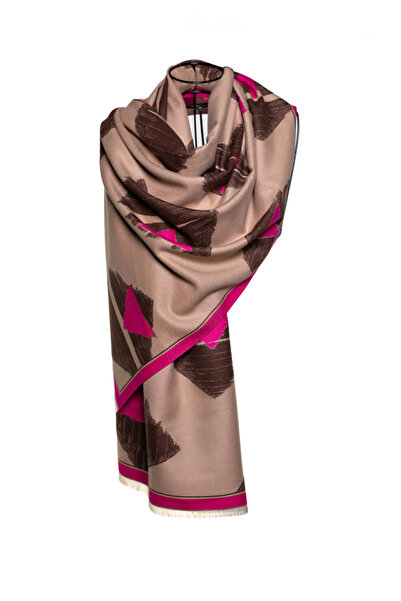 MAWLANA CASHMERE & SILK ŞAL MODAL DE CASHMIR (TRIANGLE)