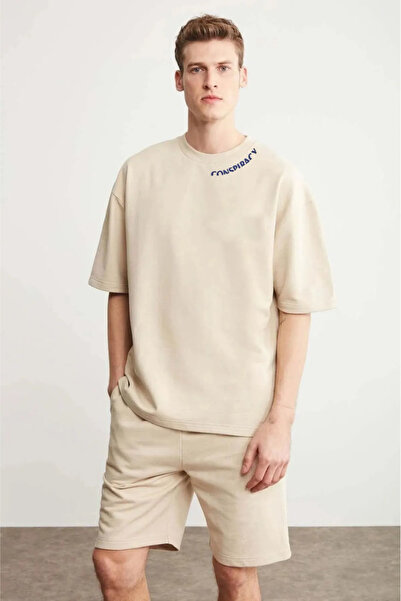 npLStore Zavera Štampano Oversize kroj Donji Gornji T-shirt Komplet Kratkih H...