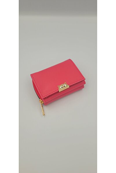 KIRASE Kırase Femei Cat Detaliat Mini Dimensiune Multi Compartiment Portofel ...