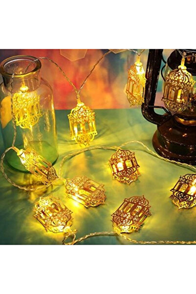 parti sürprizi Hoş Geldin Ramazan Kandil Gün Işığı 2 Metre Pilli