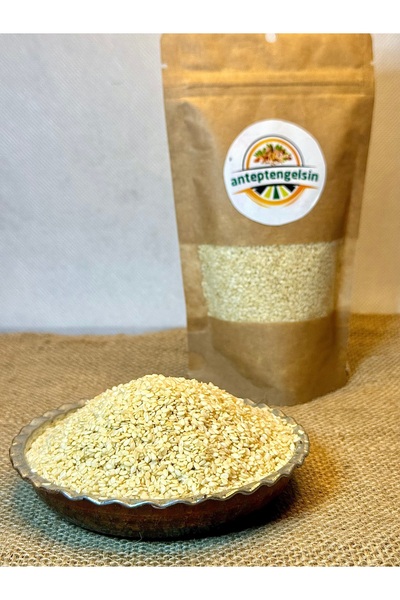 Antepten Gelsin Kavrulmamış Çiğ Beyaz Susam - 500 gr