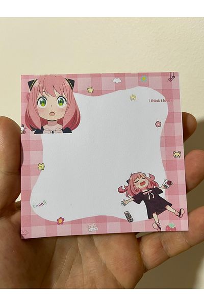 Cuppy Box Anime Anya Forger Memo Pad 30 Sheets
