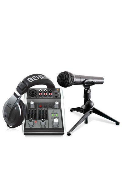 Behringer Podcastudio 2 Usb Podcast Recording Package