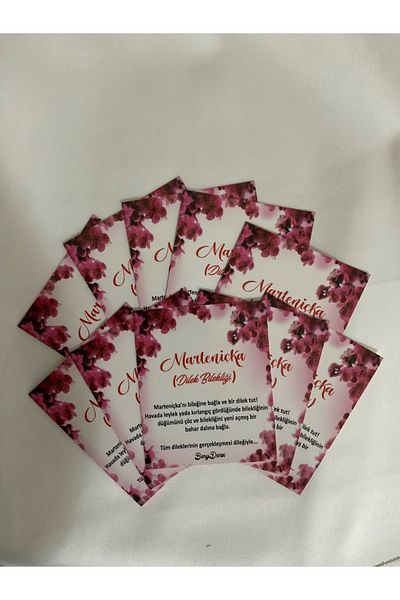 BeryDenz Martençka Lucky Bracelet Card (10 PCS)