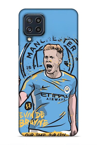 Lopard Case for Samsung Galaxy M32 Vega Footballers 30 Kevin De Bruyne Edges Transparent Cover