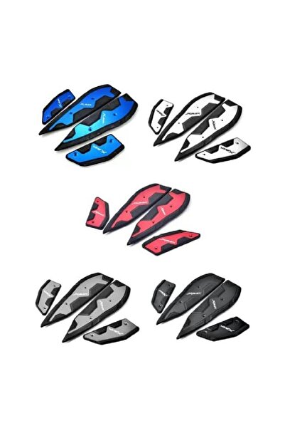 YSGMOTOPARTS Xmax 125/250/300 2018-2024 Basamak Paspas Seti 4 Lü Set Mavi Renk