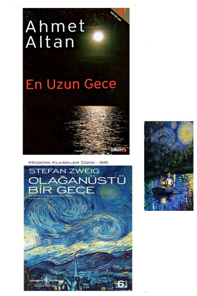 TÜRKİYE İŞ BANKASI KÜLTÜR YAYINLARI En Uzun Gece- Ahmet Altan -Koleksiyon Kit...