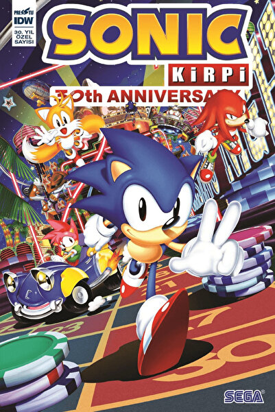 Presstij Kitap Kirpi Sonic 30. Yıl Özel / Ian Flynn / Presstij Kitap / 978625...