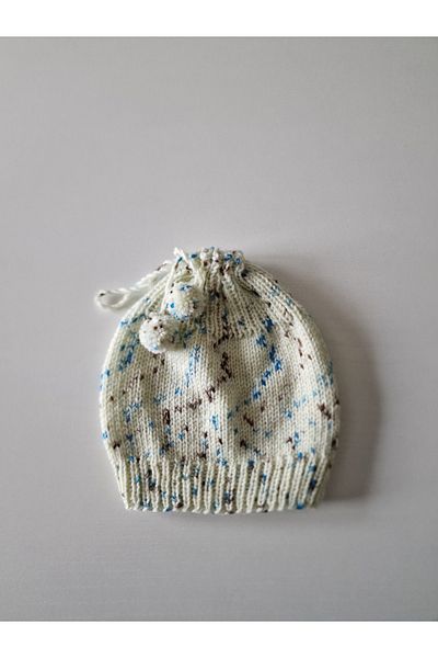 Butik Hobby Cafe Hand Knitted 0-3 Months Baby Beanie