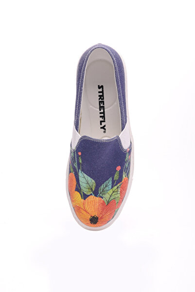 Streetfly Keten Renkli Kadın Sneaker