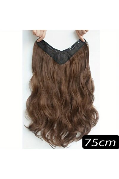 AKOLİFE Caramel maro deschis, care acoperă și lateralele, semi-lună lată - mai dens decât seturile - utilizare practică