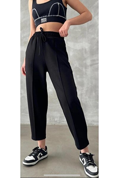 CNG MODA Παντελόνι Puff Scuba Jogger με ύφασμα Modal