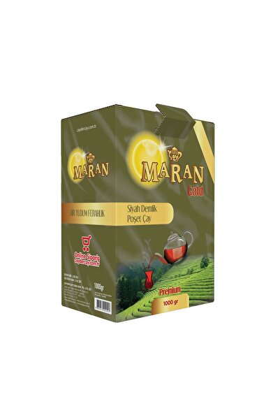 MARAN Demlik Poşet Siyah Çay 1 Kg 20 Gr