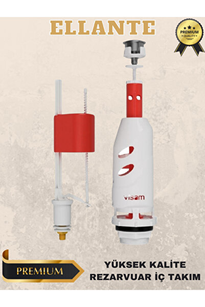 ellante Basmalı Klozet Rezervuar Iç Takım Yüksek Kalite Visam Teos
