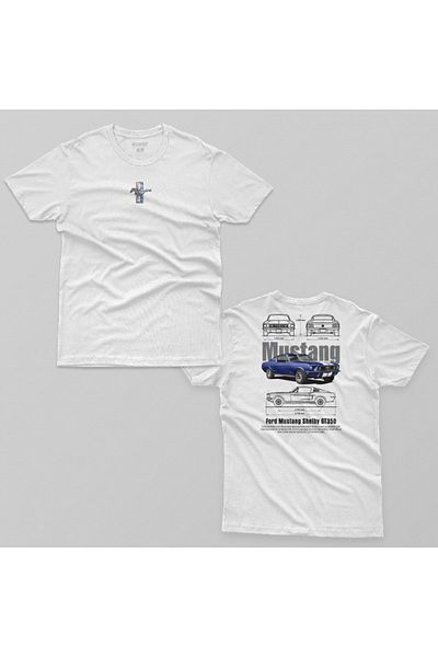 Crazy Ford Mustang Shelby Gt350 - Tricou pentru bărbați