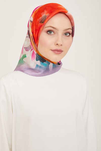 Armine Armine Silk Scarf 9103D - t Model