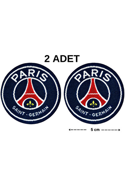 Megas Etiket Ütü ile Yapışan Paris Saint-Germain FC Takım "Küçük Boy" Dokuma ...