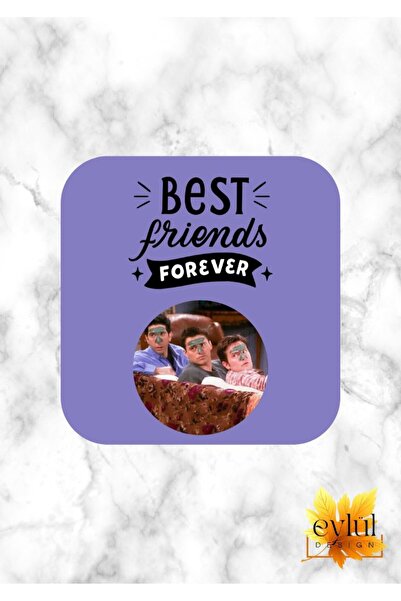 Eylül Design Friends Ross-Joey-Chandler Printed Special Design Printed MDF A ...