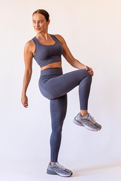 FEELAMORE Energy Dikişsiz Aktive Detaylı Yüksek Bel Tayt, Toparlayıcı Spor Tayt