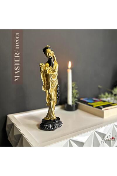 MÜKEMEL Usta bilge adam heykeli – el yapımı, bilgi büstü ve mezuniyet hediyes...