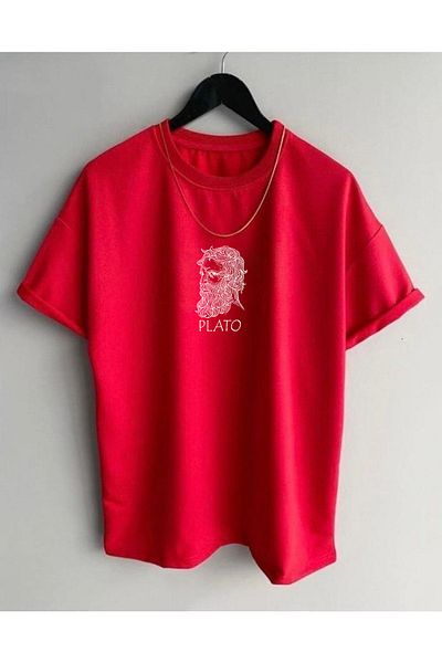 Pasage Μαύρο μπλουζάκι Azurco Oversize Plato