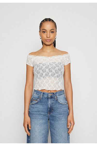 GaiaGirlz Urban Outfitter Short Sleeve Lace Blouse