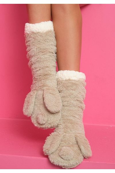 Daymod PLUSH SOCKS WITH DOG