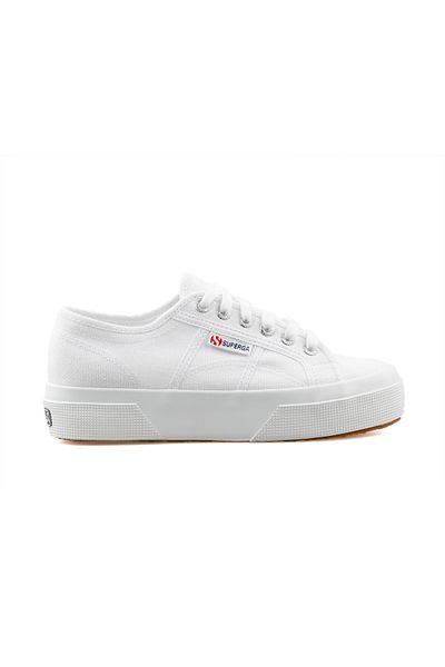 Superga 2740 Πλατφόρμα Λευκά Unisex Casual Παπούτσια 2740-PLATFORM-WHITE Λευκά