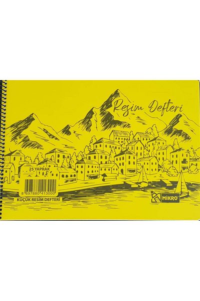 Mikro غطاء بلاستيك حلزوني لكتاب الصور 25 ورقة 25x35