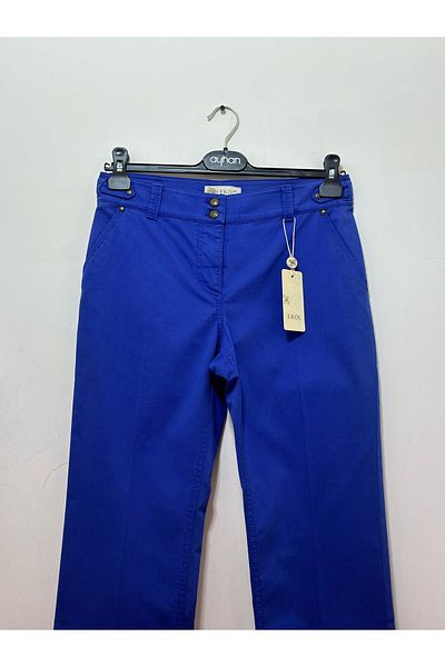 AYHAN Pantaloni din bumbac cu buzunare laterale