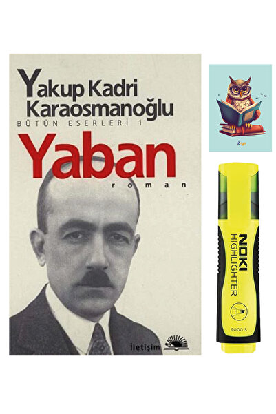 İletişim Yayıncılık Yaban - Yakup Kadri Karaosmanoğlu - 9789754700060 - Sarı ...
