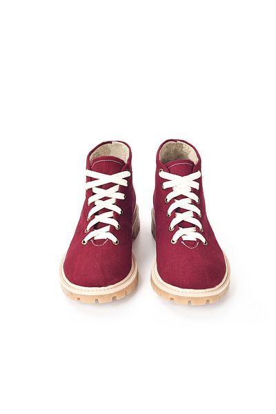 Cotto Shoes Colorful Linen Women's Boots