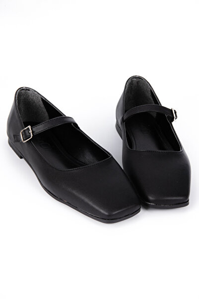 Diardi Kadın Siyah Rengi Günlük  Babet