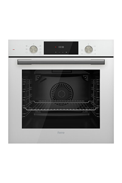 Ferre Flowart Luxury Serisi Beyaz Ankastre Set ( D078 - Ed036 - Qms63cb )